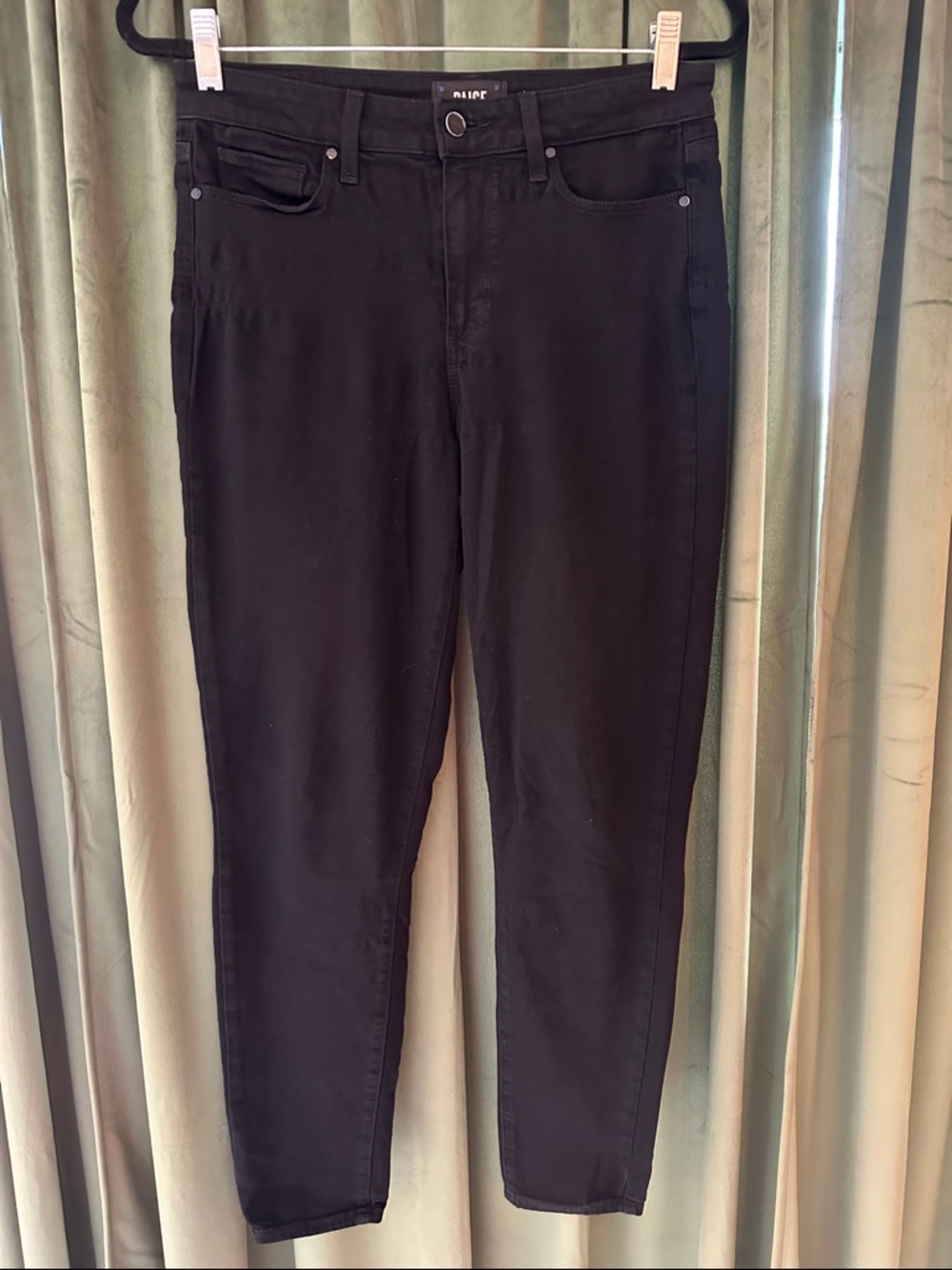 PAIGE Black Skinny Jeans